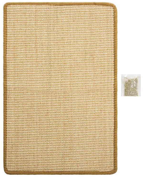 Safavieh Sisal Cat Scratching Mat Boucle Woven Looped Texture Flat Pad for Any Floor SCM100A-14