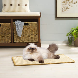 Safavieh Sisal Cat Scratching Mat Boucle Woven Looped Texture Flat Pad for Any Floor SCM100A-14