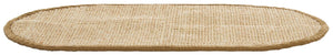 Safavieh Sisal Cat Scratch Oval Mat Boucle Woven Natural Fiber for Floors and Cozy Rooms SCM100A-20OV