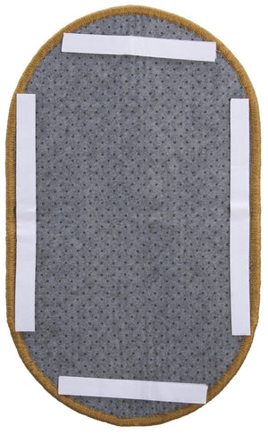 Safavieh Sisal Cat Scratch Oval Mat Boucle Woven Natural Fiber for Floors and Cozy Rooms SCM100A-20OV