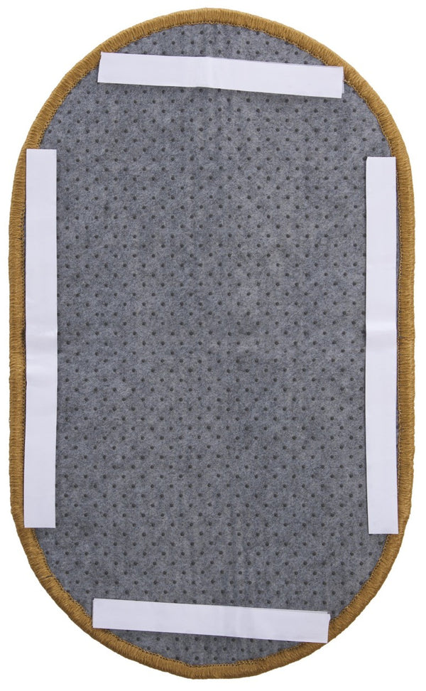 Safavieh Sisal Cat Scratch Oval Mat Boucle Woven Natural Fiber for Floors and Cozy Rooms SCM100A-20OV
