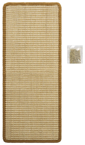 Safavieh Sisal Natural Fiber Cat Scratching Mat Boucle Woven Neutral Beige Floor Pad SCM100B-1024