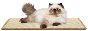 Safavieh Sisal and Jute Boucle Cat Scratch Mat Natural Beige Texture for Modern Interiors SCM100B-14