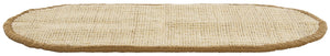 Safavieh Sisal Cat Scratch Oval Mat Boucle Woven Jute Blend Neutral Beige Pet Floor Accent SCM100B-20OV