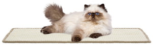 Safavieh Sisal Boucle Cat Scratching Mat Ivory Looped Weave Compact Accent for Any Room SCM100C-1024