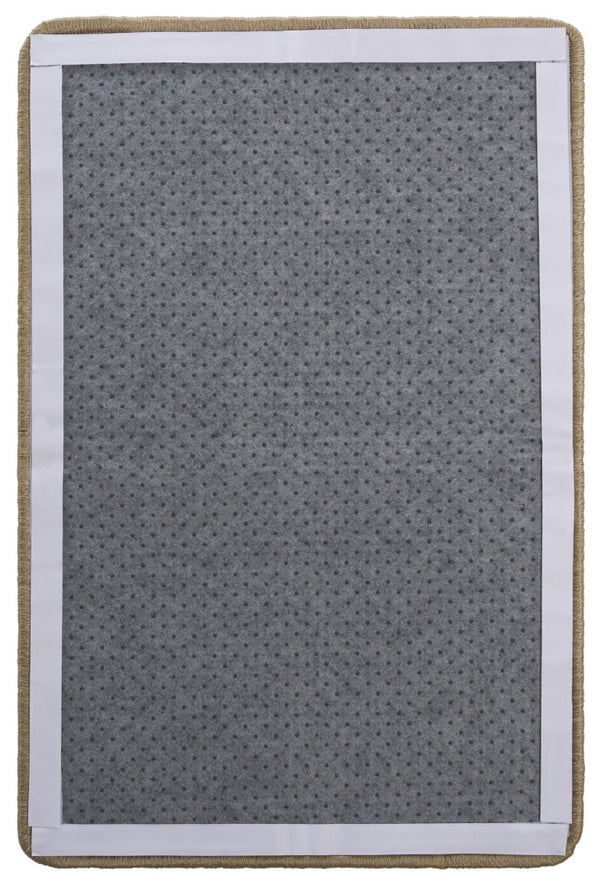 Safavieh Sisal Boucle Cat Scratch Mat Ivory Polypropylene Blend Flat Lay Rug for Any Room SCM100C-14