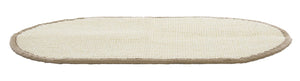 Safavieh Sisal Boucle Oval Scratching Mat Ivory Polypropylene Blend for Modern Pet Friendly Spaces SCM100C-20OV