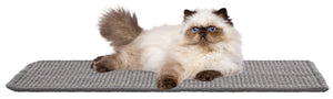 Safavieh Sisal Cat Scratch Mat Boucle Weave Flat Lay Gray Polypropylene Blend Floor Accent SCM100F-1024