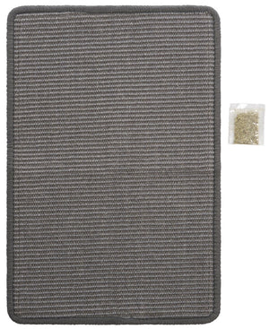 Safavieh Sisal and Polypropylene Boucle Cat Scratch Mat Neutral Gray Flat Floor Accent SCM100F-14