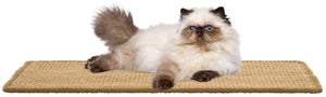Safavieh Sisal Boucle Cat Scratching Mat Natural Fiber Claw Pad for Neutral Home Interiors SCM100T-1024