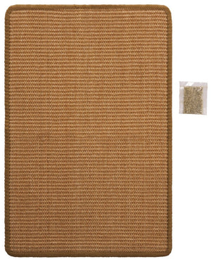 Safavieh Sisal Boucle Weave Cat Scratching Mat Neutral Flat Surface for Horizontal Stretching SCM100T-14