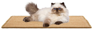 Safavieh Sisal Boucle Weave Cat Scratching Mat Neutral Flat Surface for Horizontal Stretching SCM100T-14