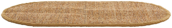 Safavieh Sisal and Jute Boucle Oval Cat Scratch Mat Natural Brown Boho Floor Accent SCM100U-20OV