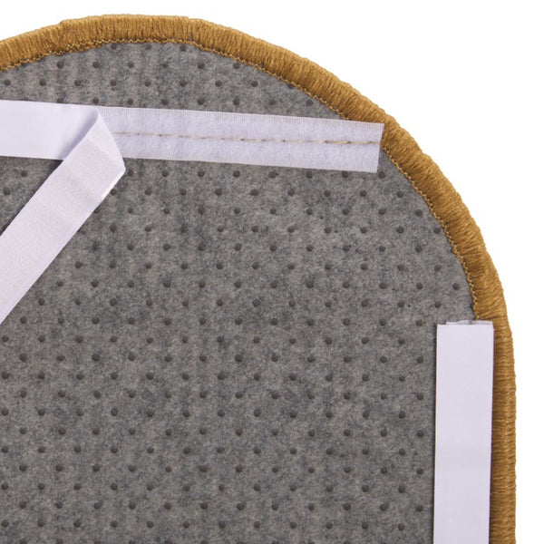 Safavieh Sisal and Jute Boucle Oval Cat Scratch Mat Natural Brown Boho Floor Accent SCM100U-20OV