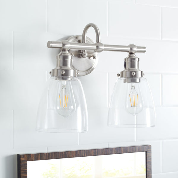 Safavieh LAYTON Two Light Sconce in Warm Bronze - Stylish Wall Fixture for Versatile Interior Illumination SCN4045A