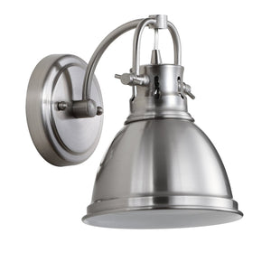 Safavieh LAWSON Sconce - Elegant Bronze Lighting Fixture for Warm Ambiance in Living Rooms and Bedrooms Nickle SCN4053A