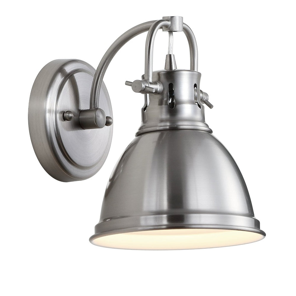 Safavieh LAWSON Sconce - Elegant Bronze Lighting Fixture for Warm Ambiance in Living Rooms and Bedrooms Nickle SCN4053A