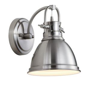 Safavieh LAWSON Sconce - Elegant Bronze Lighting Fixture for Warm Ambiance in Living Rooms and Bedrooms Nickle SCN4053A