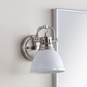 Safavieh LAWSON Sconce - Elegant Bronze Lighting Fixture for Warm Ambiance in Living Rooms and Bedrooms White SCN4053B
