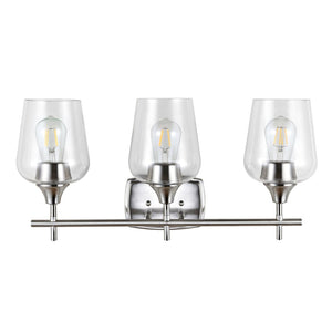 Safavieh EAGAN Wall Sconce - Modern Nickel Lighting Fixture for Hallways, Living Rooms & Bedroom Ambiance SCN4057A
