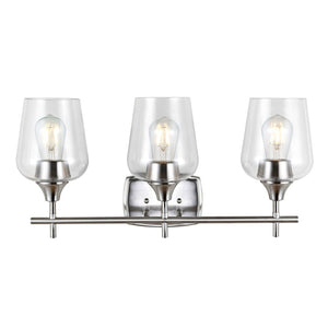 Safavieh EAGAN Wall Sconce - Modern Nickel Lighting Fixture for Hallways, Living Rooms & Bedroom Ambiance SCN4057A
