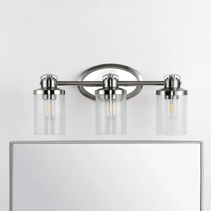 Safavieh MACI Wall Sconce - Elegant Polished Nickel Light Fixture for Living Rooms, Hallways & Bedrooms SCN4059A