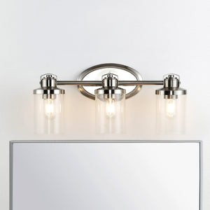 Safavieh MACI Wall Sconce - Elegant Polished Nickel Light Fixture for Living Rooms, Hallways & Bedrooms SCN4059A