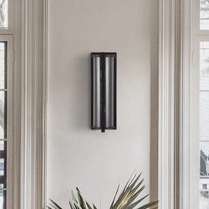 Safavieh SENLA, Elegant 6-Inch Oil Rubbed Bronze Wall Sconce Set of 2 with Clear Glass Shades for Any Room SCN4068A-SET2