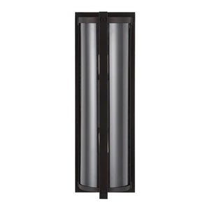 Safavieh SENLA, Elegant 6-Inch Oil Rubbed Bronze Wall Sconce Set of 2 with Clear Glass Shades for Any Room SCN4068A-SET2