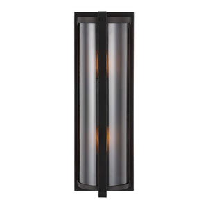Safavieh SENLA, Elegant 6-Inch Oil Rubbed Bronze Wall Sconce Set of 2 with Clear Glass Shades for Any Room SCN4068A-SET2