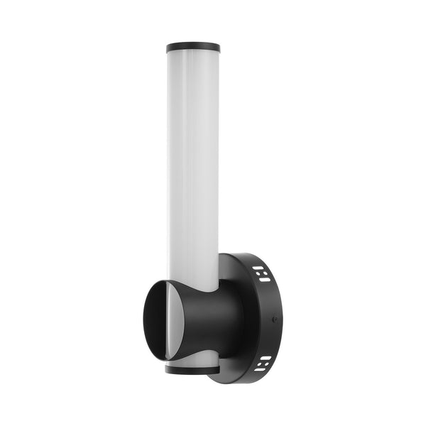 Safavieh Toia, Led Light, 4.375 Inch, Black, Acrylic/Iron Wall Sconce Set Of 2 X23 Black / White 5.875" x 4.375" x 15.5"