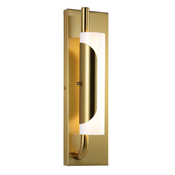 Safavieh Momo 16 Inch Wall Sconce XII23 Brass  SCN4095A