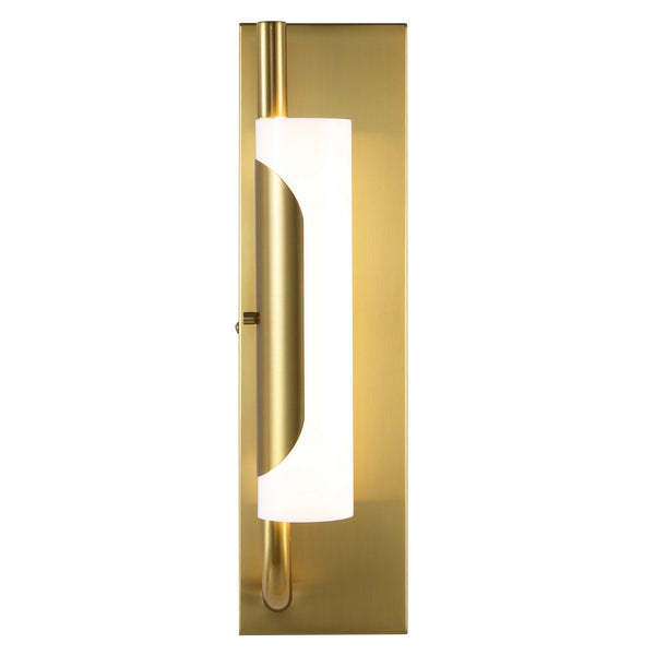 Safavieh Momo 16 Inch Wall Sconce XII23 Brass  SCN4095A