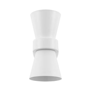 Safavieh BYNNER, Elegant 2-Light Wall Sconce Set - Stylish Metal Design for Ambient Lighting & Versatile Decor White SCN4108B-SET2