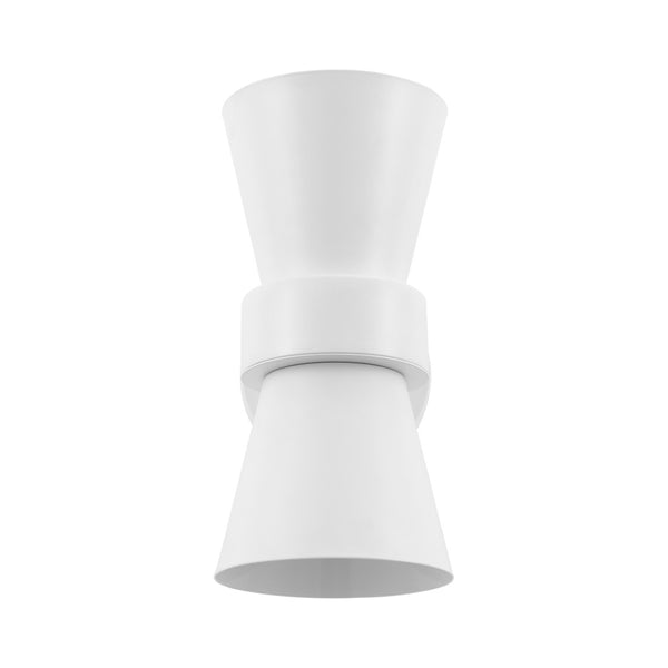 Safavieh BYNNER, Elegant 2-Light Wall Sconce Set - Stylish Metal Design for Ambient Lighting & Versatile Decor White SCN4108B-SET2