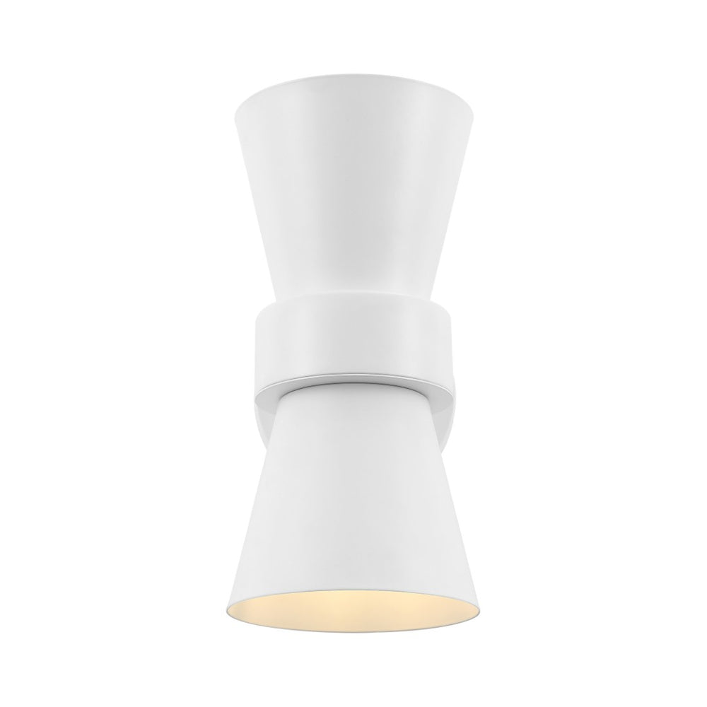 Safavieh BYNNER, Elegant 2-Light Wall Sconce Set - Stylish Metal Design for Ambient Lighting & Versatile Decor White SCN4108B-SET2