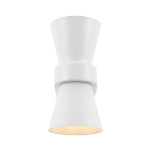 Safavieh BYNNER, Elegant 2-Light Wall Sconce Set - Stylish Metal Design for Ambient Lighting & Versatile Decor White SCN4108B-SET2