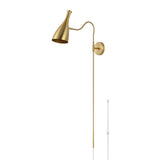 Safavieh Hellene, 18 Inch, Brass, Iron Wall Sconce Brass SCN4111A