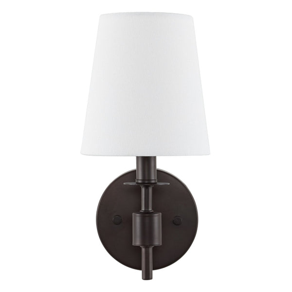 Safavieh DALANY, Elegant Iron Wall Sconce Set of 2 - Minimalist Design for Warm Illumination in Any Space Black SCN4121A-SET2
