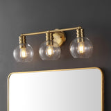 Safavieh Sunetta 3 Lt 25" Wall Sconce Brass SCN4127A