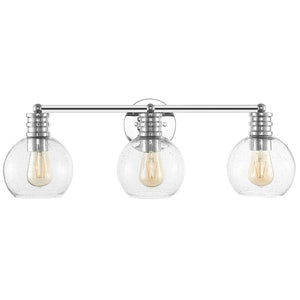 Safavieh Sunetta 3 Lt 25" Wall Sconce Chrome SCN4127C