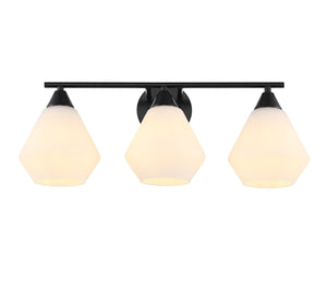 Safavieh AMANI, 3-Light Iron Wall Sconce - Modern Design for Stylish Ambient Lighting in Any Room Black SCN4134C