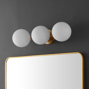 Safavieh Amaoi 3 Lt 20.5" Wall Sconce XII23 Brass  SCN4135A