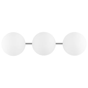 Safavieh Amaoi, 3 Light, 20.5 Inch, Chrome, Iron Wall Sconce SCN4135B