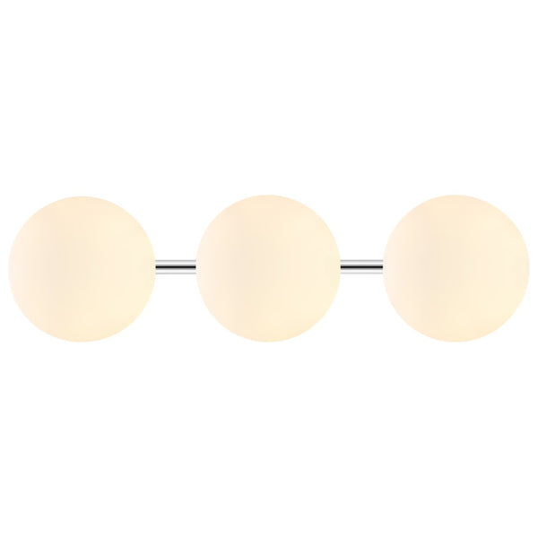 Safavieh Amaoi 3 Lt 20.5" Wall Sconce XII23 Chrome  SCN4135B