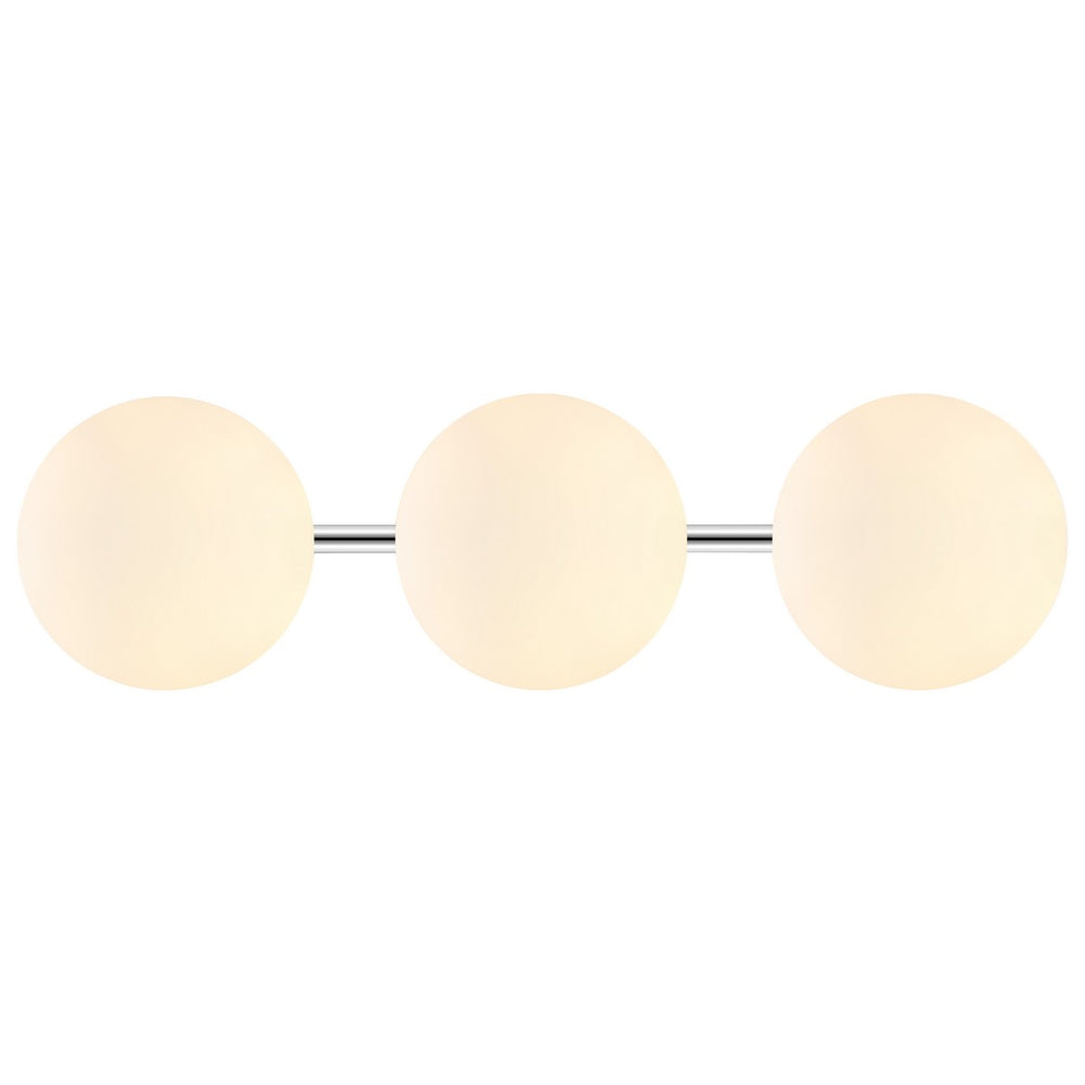 Safavieh Amaoi, 3 Light, 20.5 Inch, Chrome, Iron Wall Sconce SCN4135B