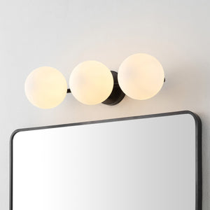 Safavieh Amaoi 3 Lt 20.5" Wall Sconce XII23 Black  SCN4135C