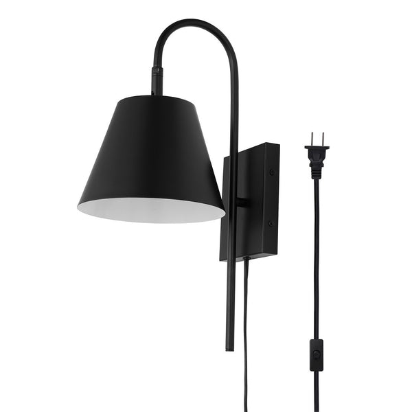 Safavieh Rhoeva 10" Wall Sconce Black SCN4145B