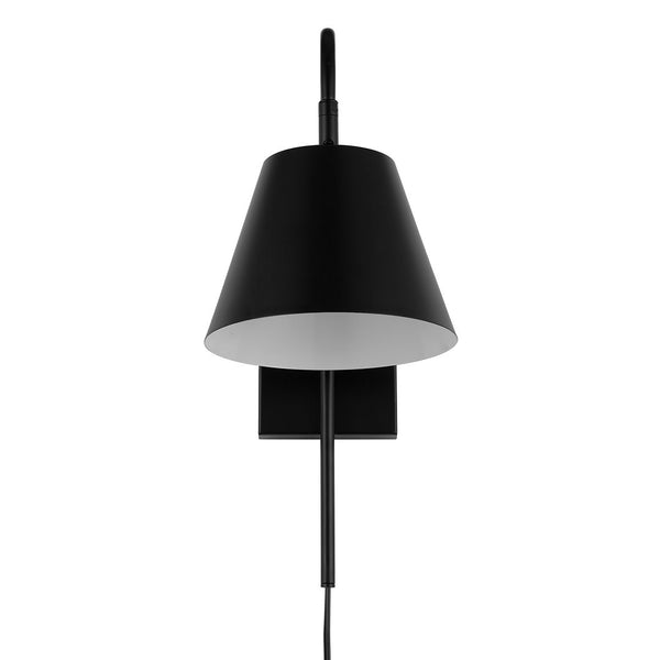 Safavieh Rhoeva 10" Wall Sconce Black SCN4145B