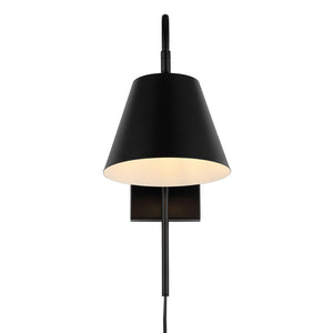 Safavieh Rhoeva 10" Wall Sconce Black SCN4145B